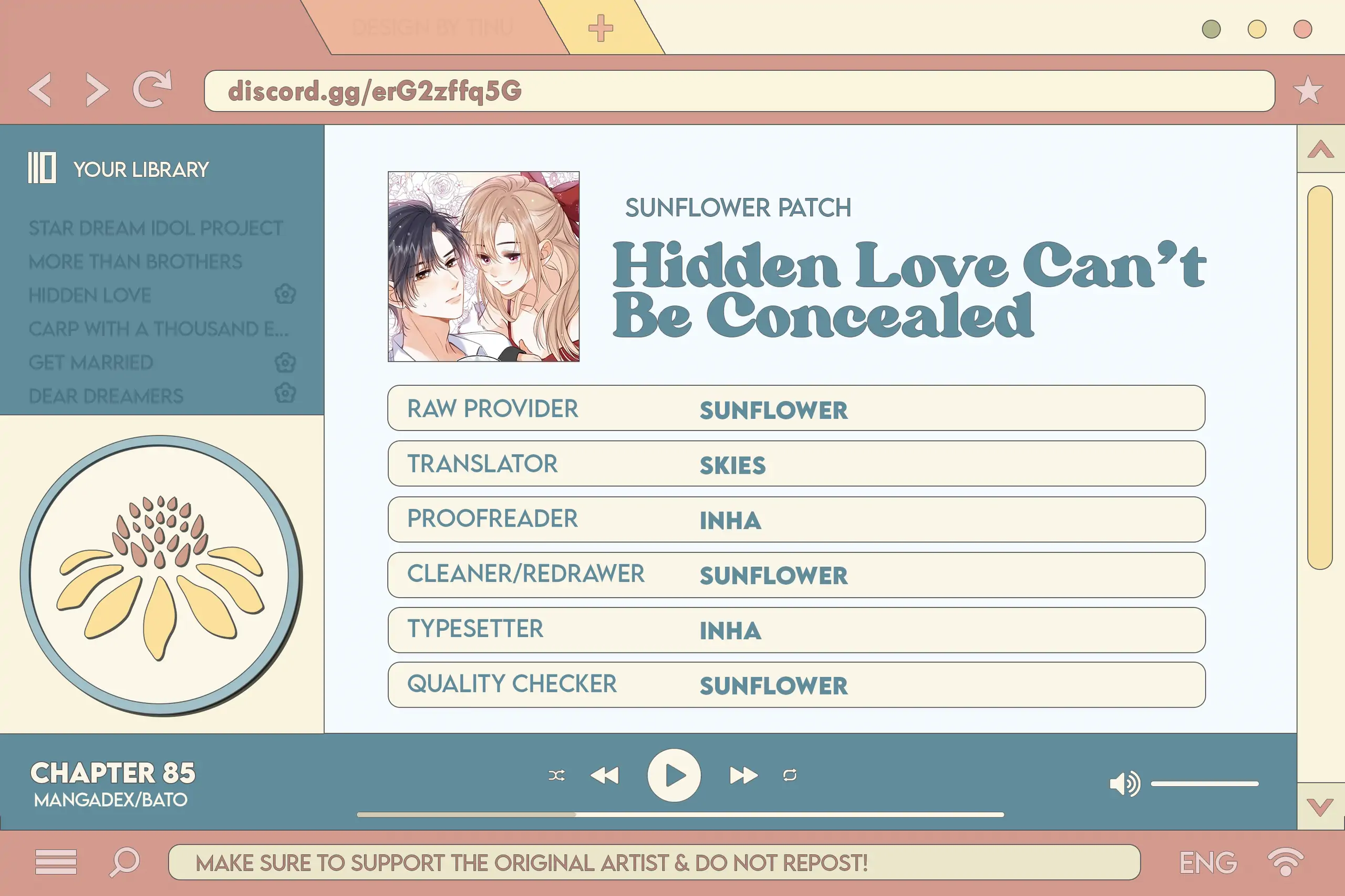 Read Hidden Love Can't Be Concealed Manga Online