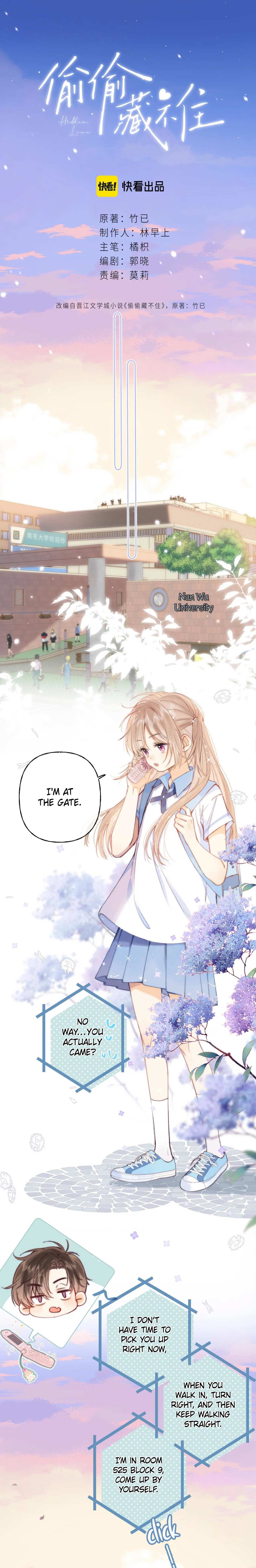 Read Hidden Love Can't Be Concealed Manga Online