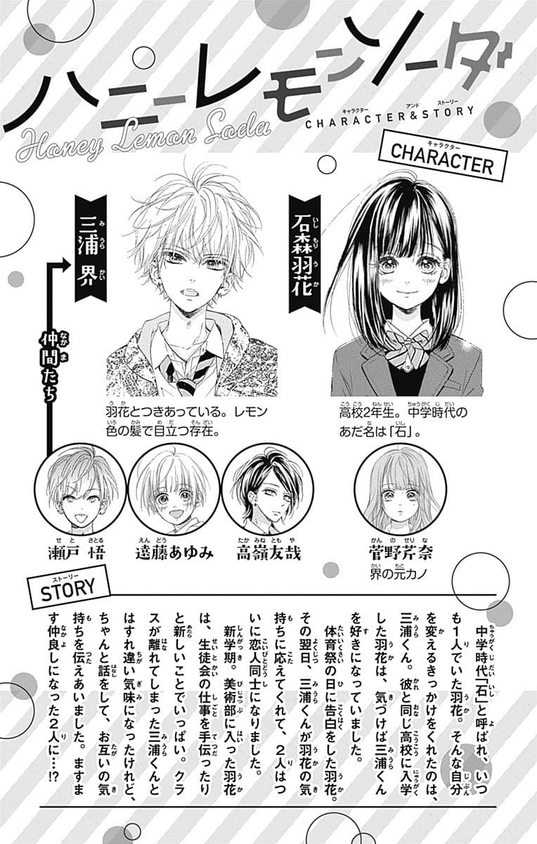 Read Honey Lemon Soda Manga Online