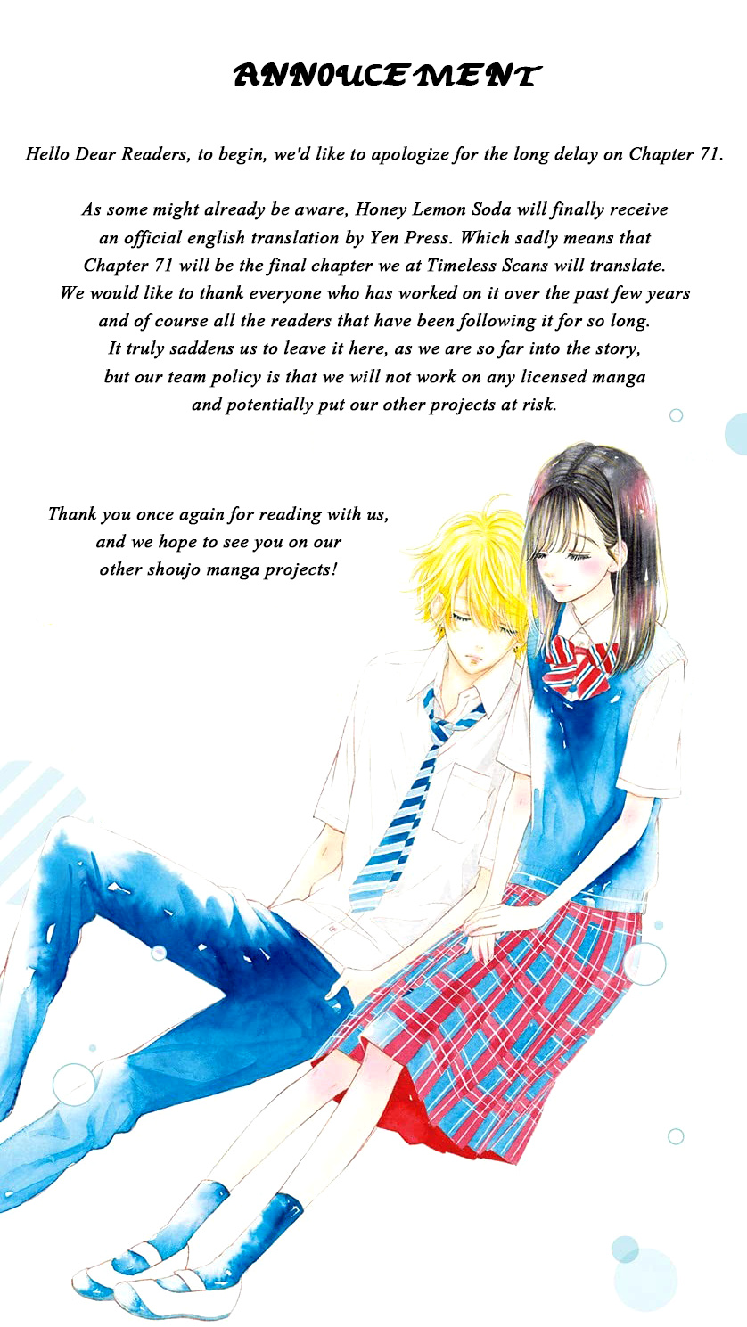 Read Honey Lemon Soda Manga Online