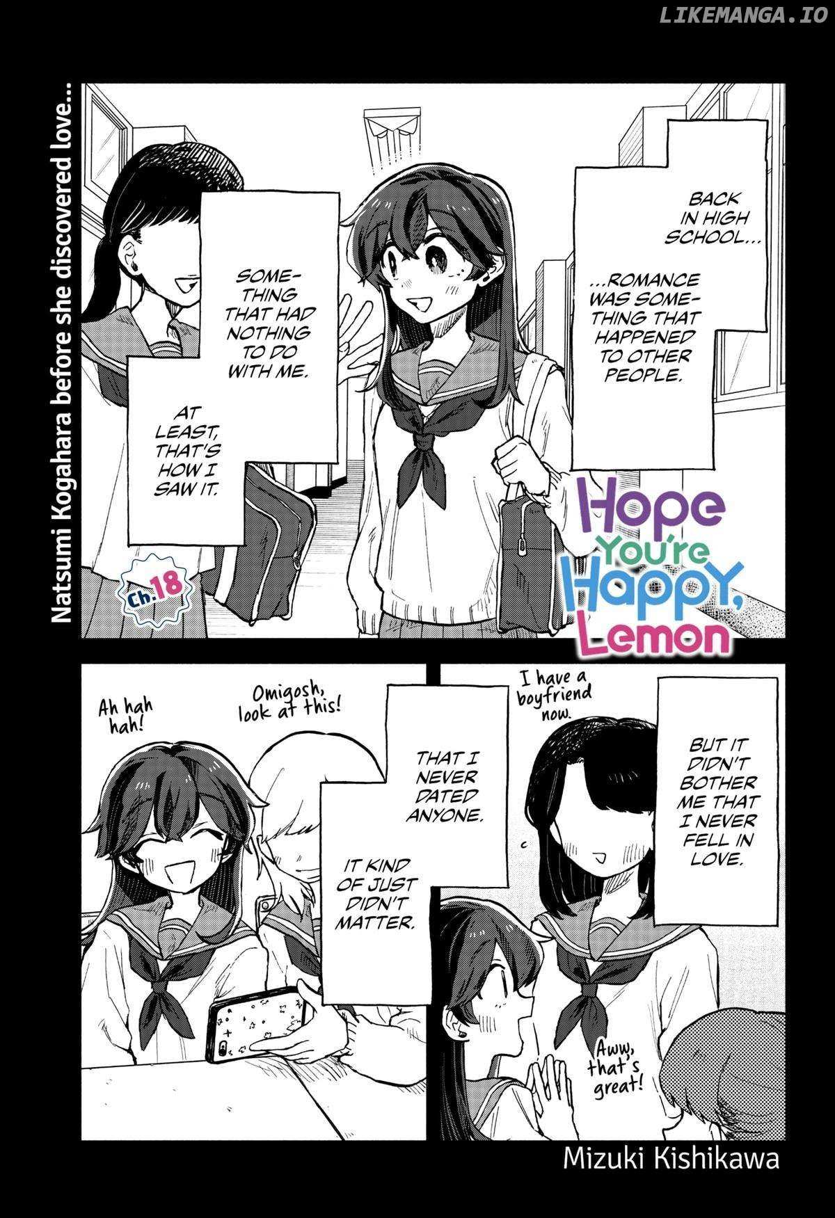 Read Hope You're Happy, Lemon Manga Online
