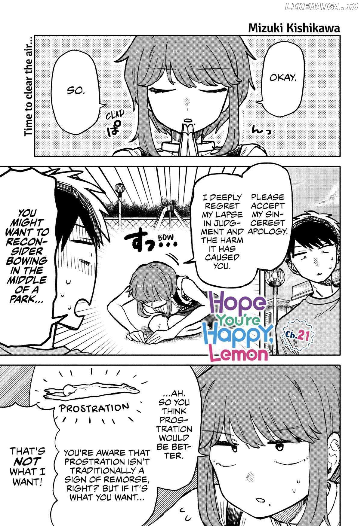 Read Hope You're Happy, Lemon Manga Online