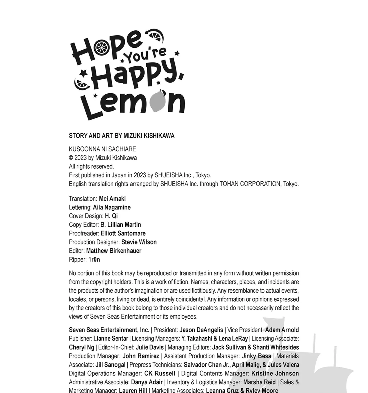 Read Hope You're Happy, Lemon Manga Online