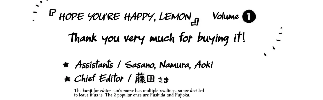 Read Hope You're Happy, Lemon Manga Online