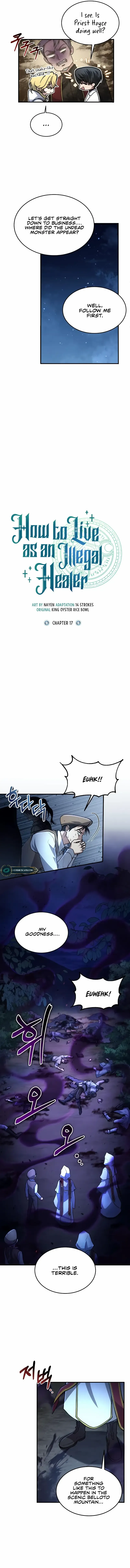 Read How to Live as an Illegal Healer Manga Online