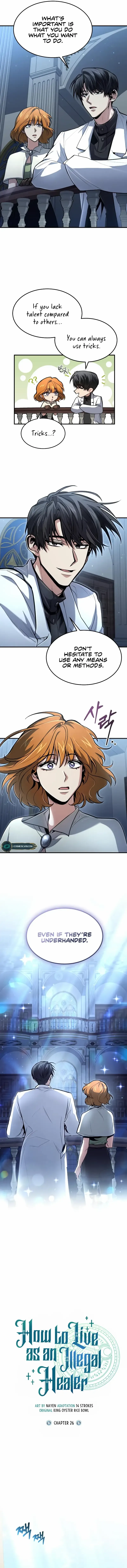Read How to Live as an Illegal Healer Manga Online