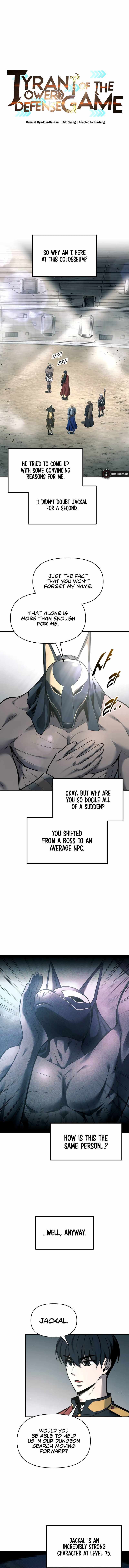 Read I Became the Tyrant of a Defence Game Manga Online