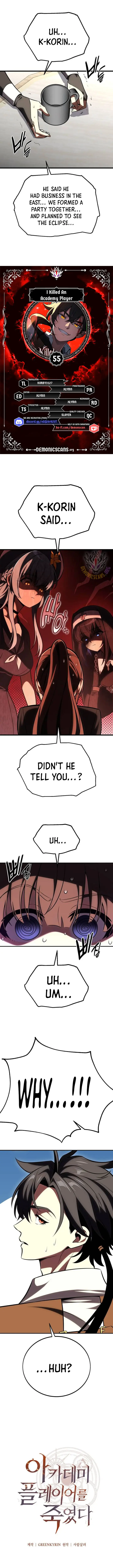 Read I Killed an Academy Player Manga Online