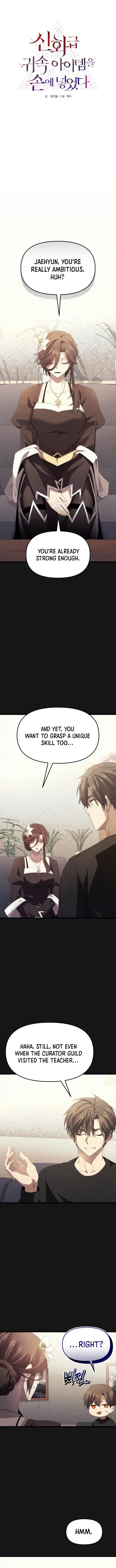 Read I Obtained a Mythic Item Manga Online