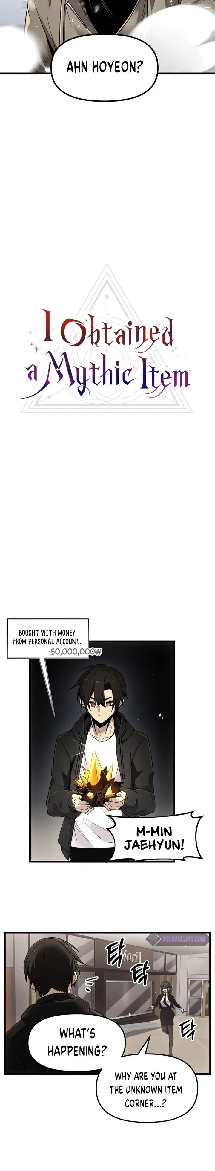 Read I Obtained a Mythic Item Manga Online