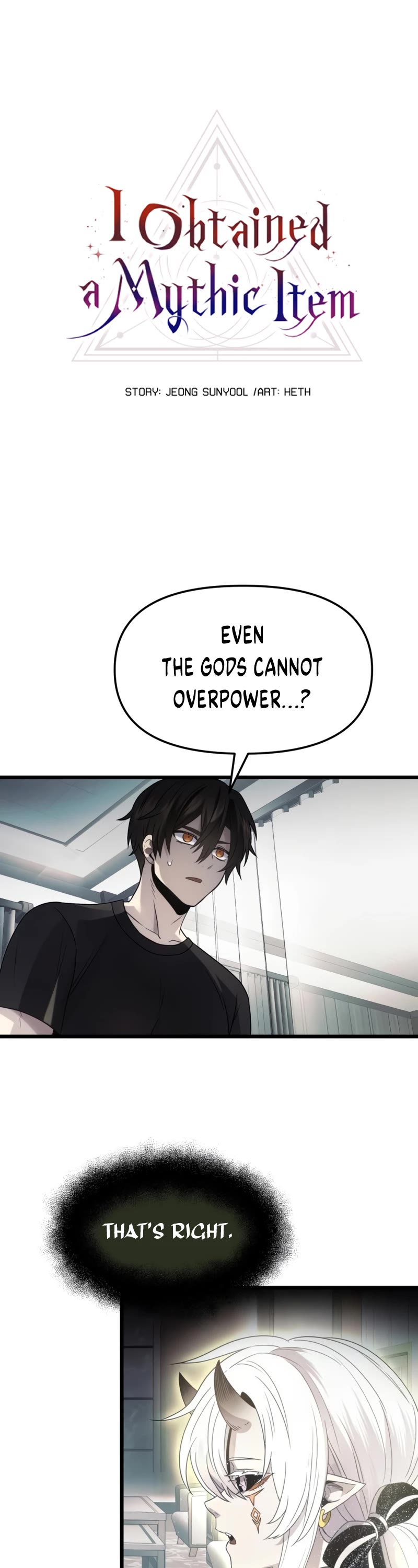 Read I Obtained a Mythic Item Manga Online