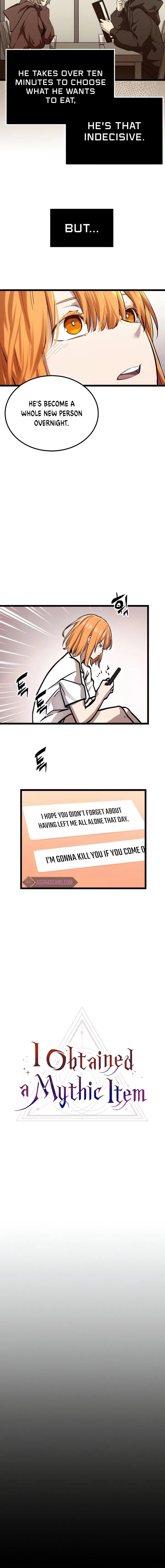 Read I Obtained a Mythic Item Manga Online