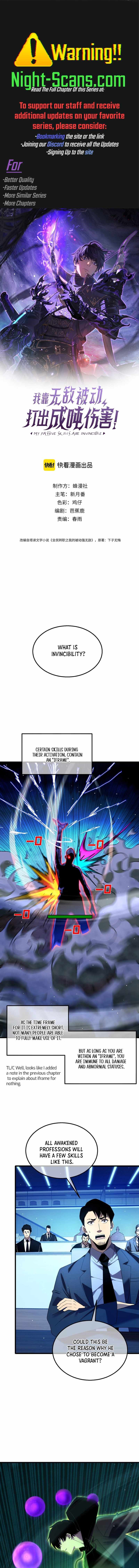 Read I Rely on My Invincibility to Deal Tons of Damage Passively! Manga Online