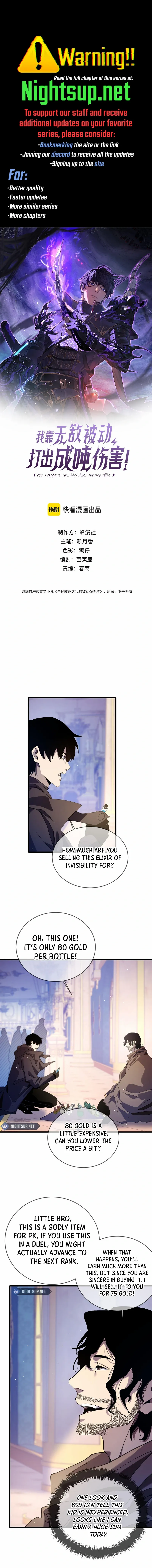Read I Rely on My Invincibility to Deal Tons of Damage Passively! Manga Online