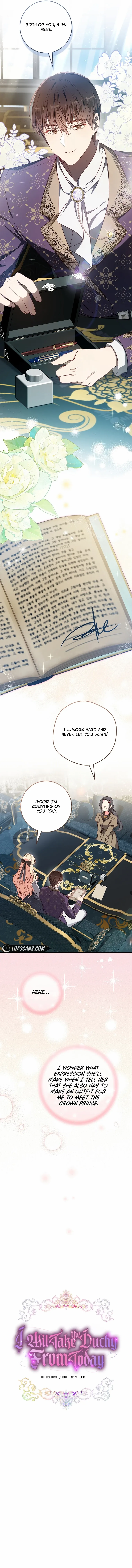 Read I Will Take The Duchy From Today Manga Online