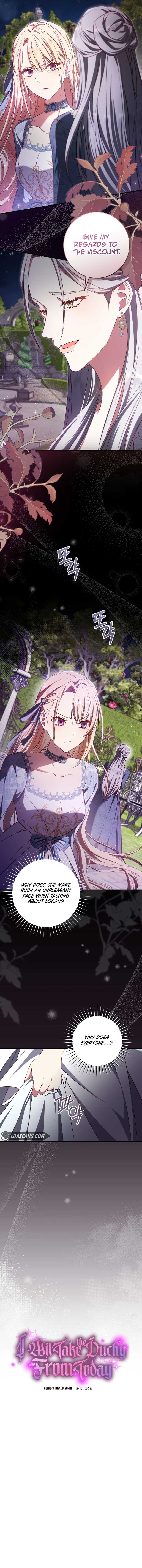 Read I Will Take The Duchy From Today Manga Online