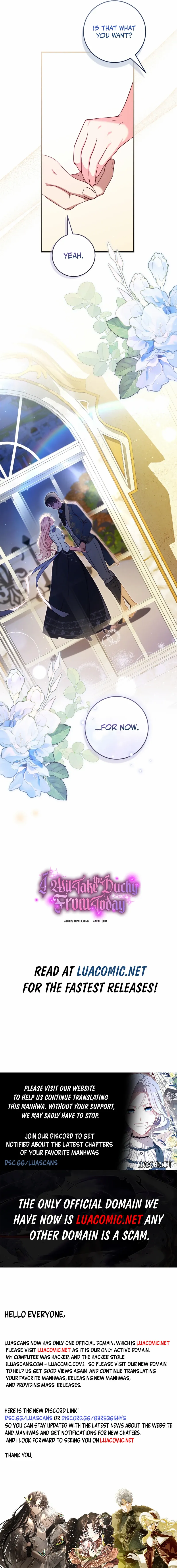 Read I Will Take The Duchy From Today Manga Online