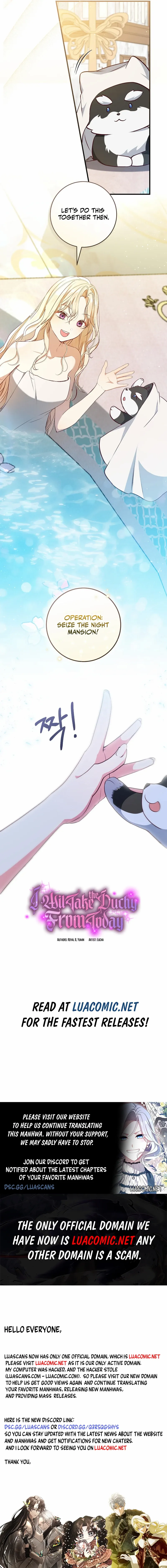Read I Will Take The Duchy From Today Manga Online