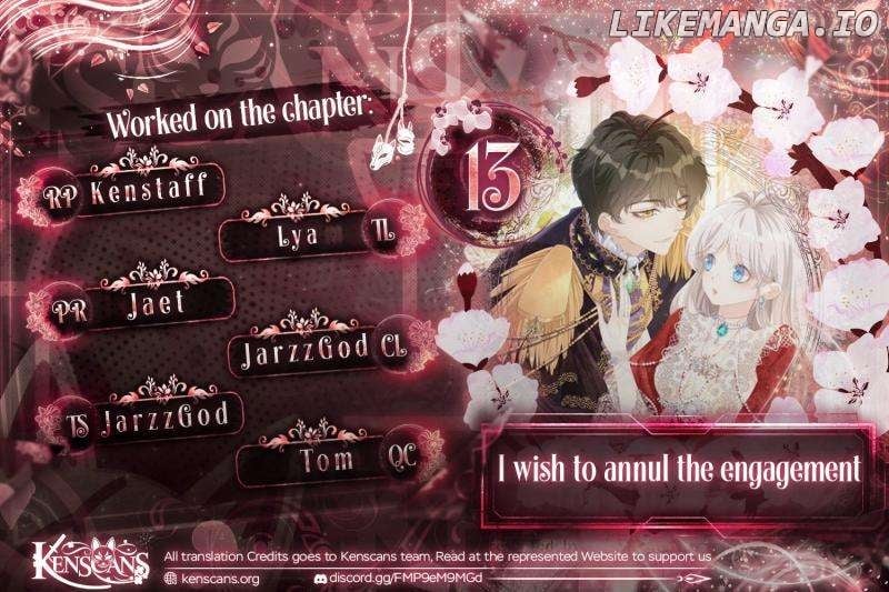 Read I wish to annul the engagement Manga Online