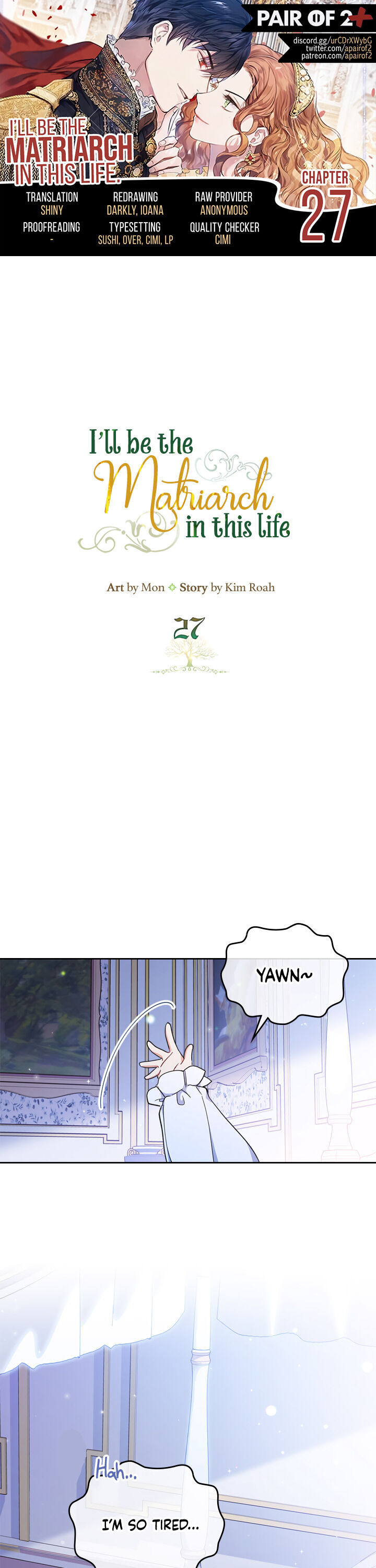 Read I’Ll Be The Matriarch In This Life Manga Online