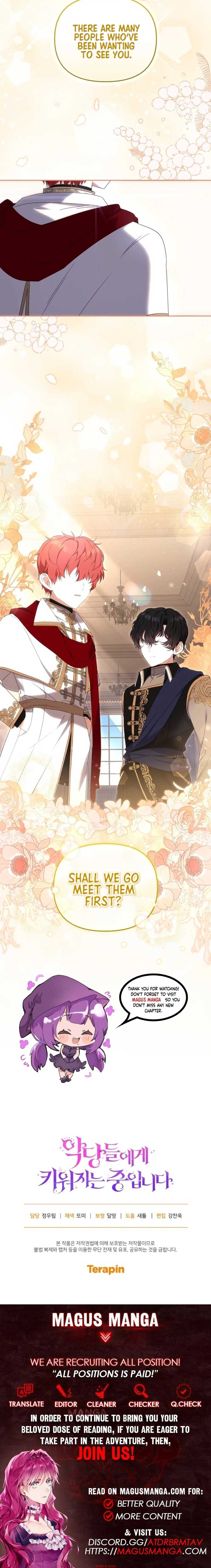 Read I’m being raised by villains Manga Online