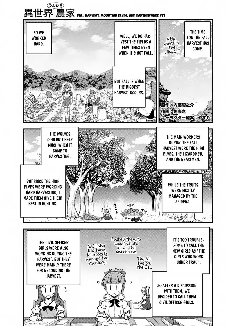 Read Isekai Nonbiri Nouka Manga Online