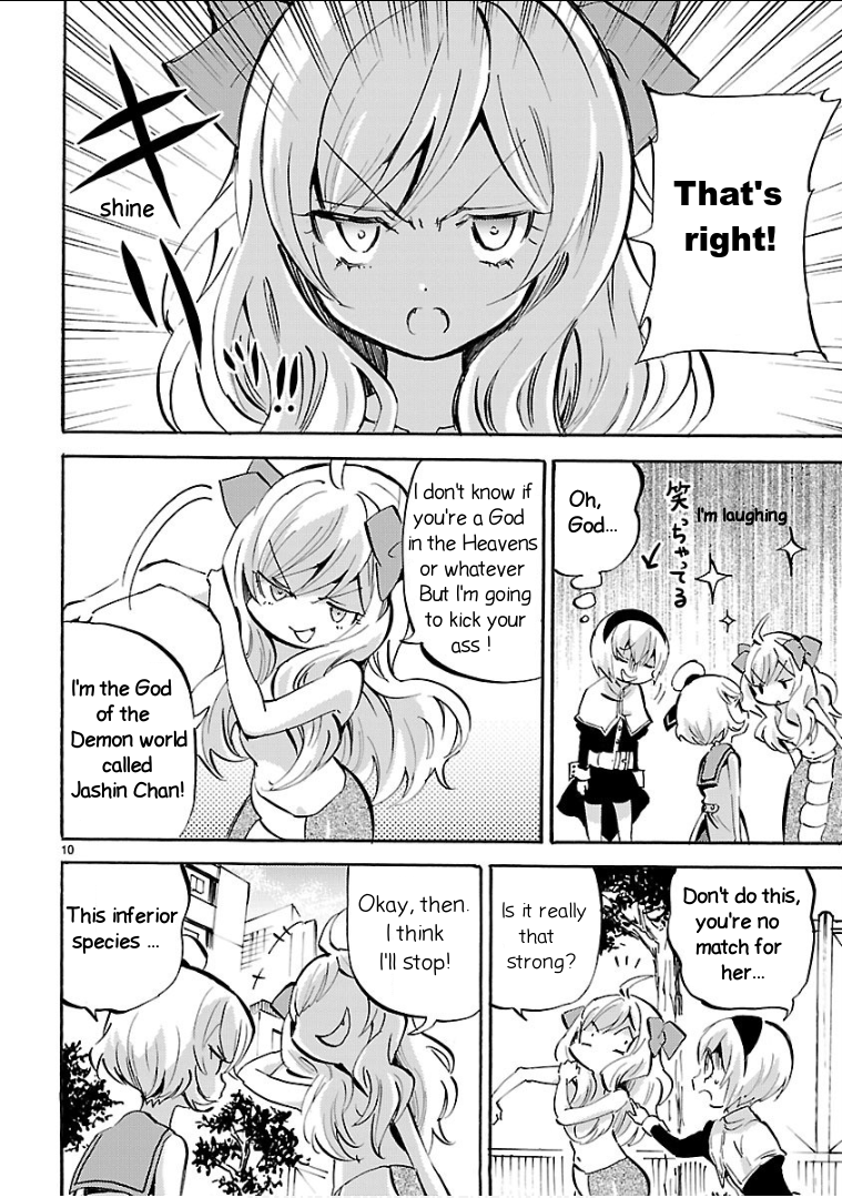 Read Jashin-chan Dropkick Manga Online