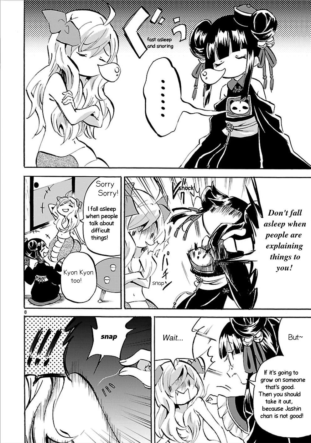 Read Jashin-chan Dropkick Manga Online