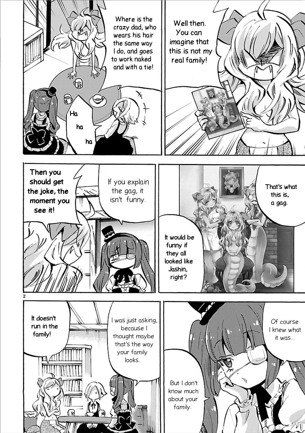 Read Jashin-chan Dropkick Manga Online