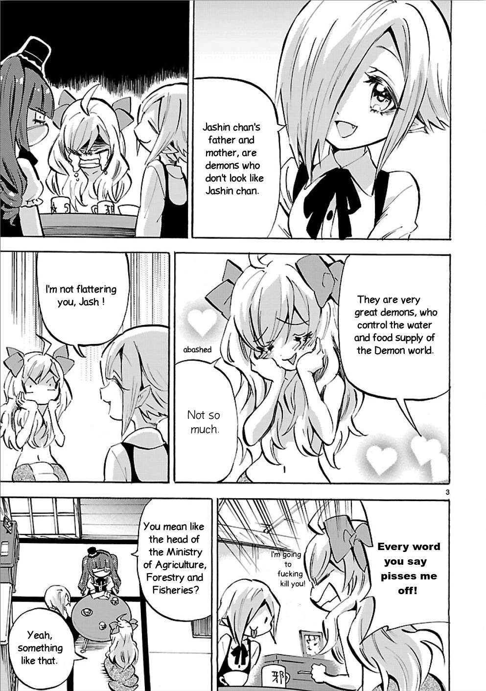 Read Jashin-chan Dropkick Manga Online