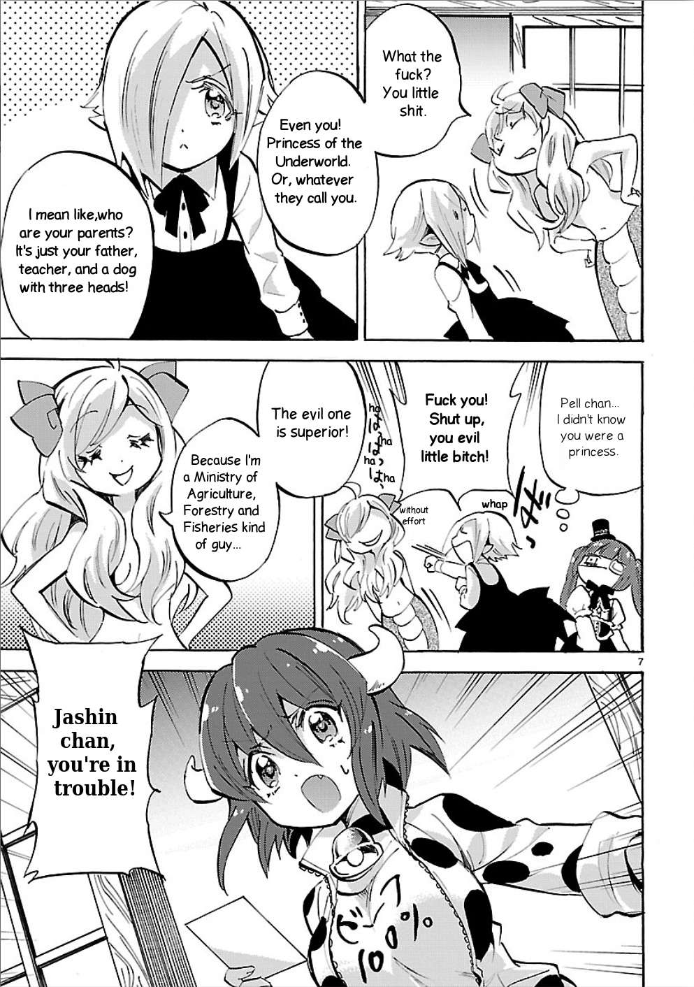 Read Jashin-chan Dropkick Manga Online