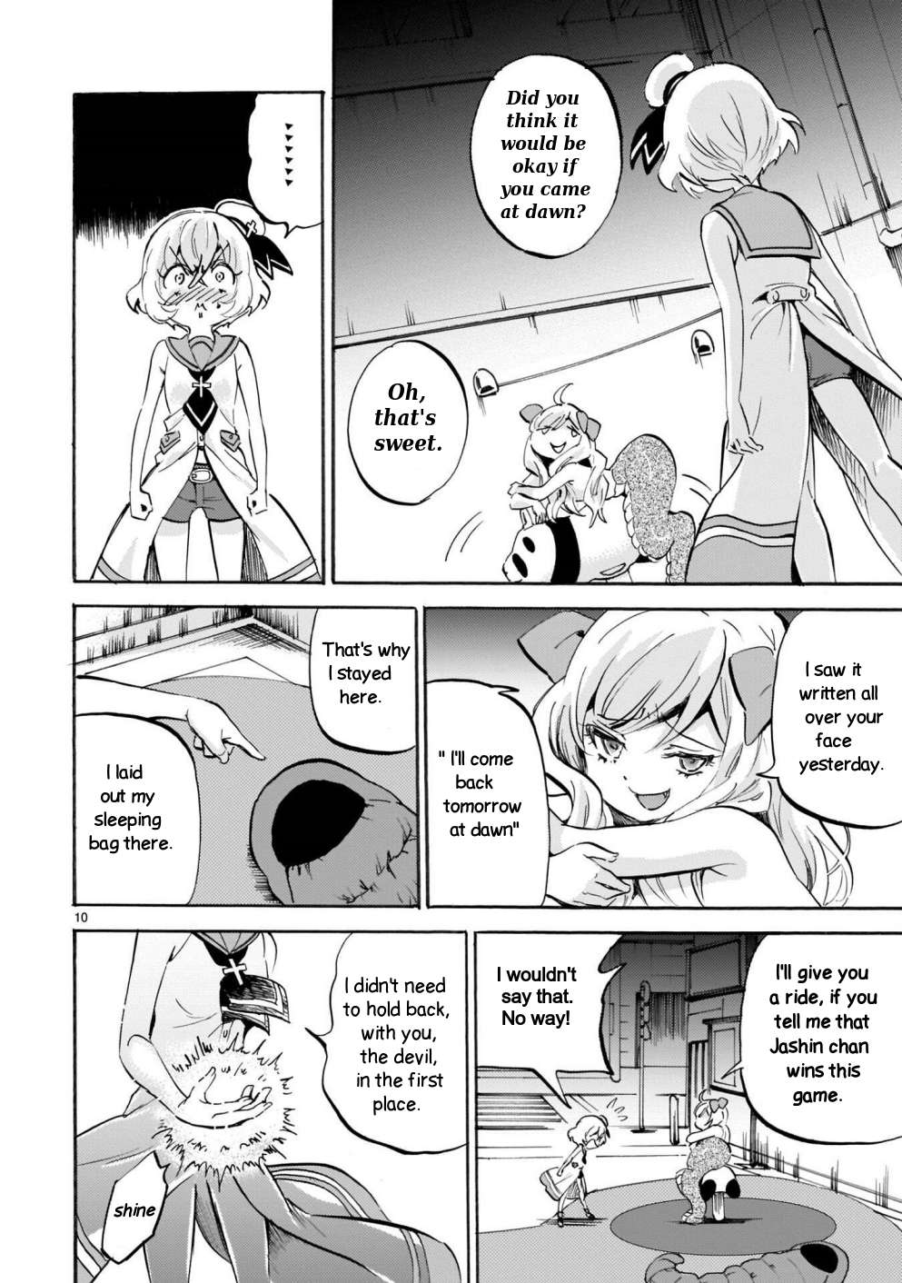 Read Jashin-chan Dropkick Manga Online