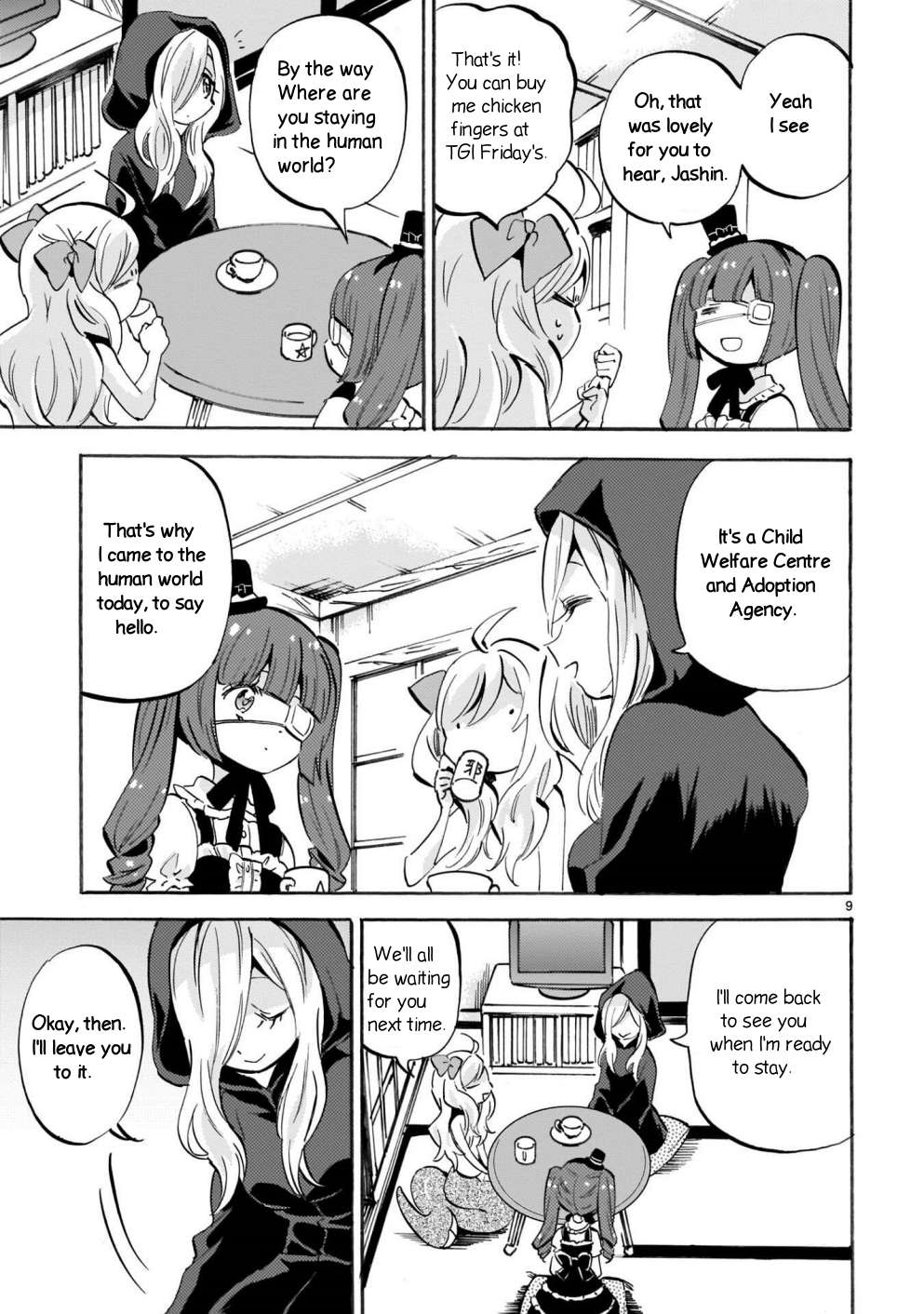 Read Jashin-chan Dropkick Manga Online