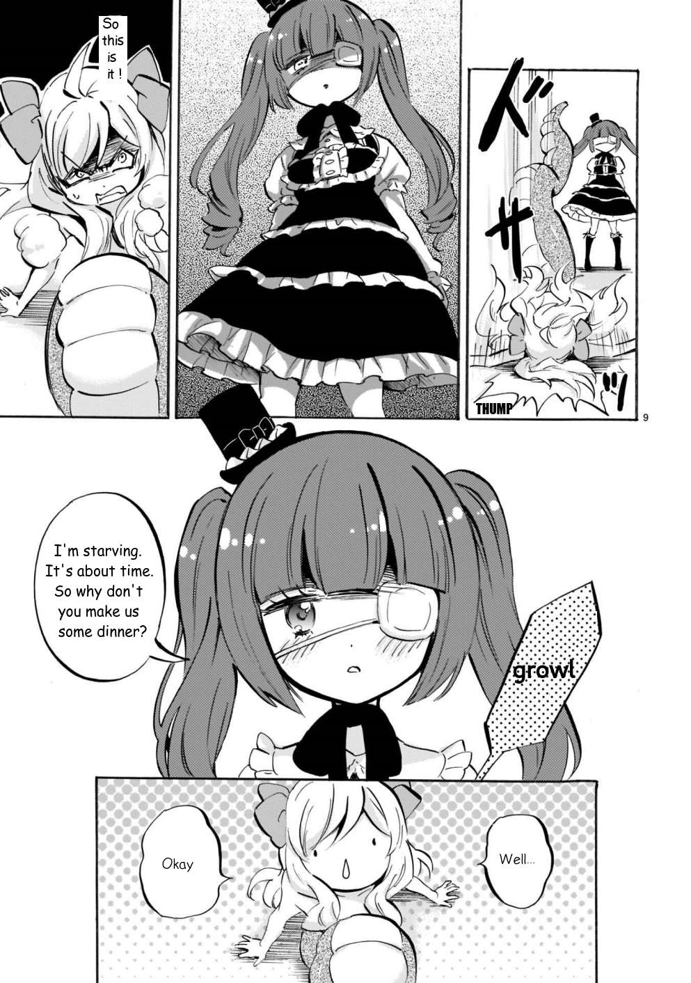 Read Jashin-chan Dropkick Manga Online
