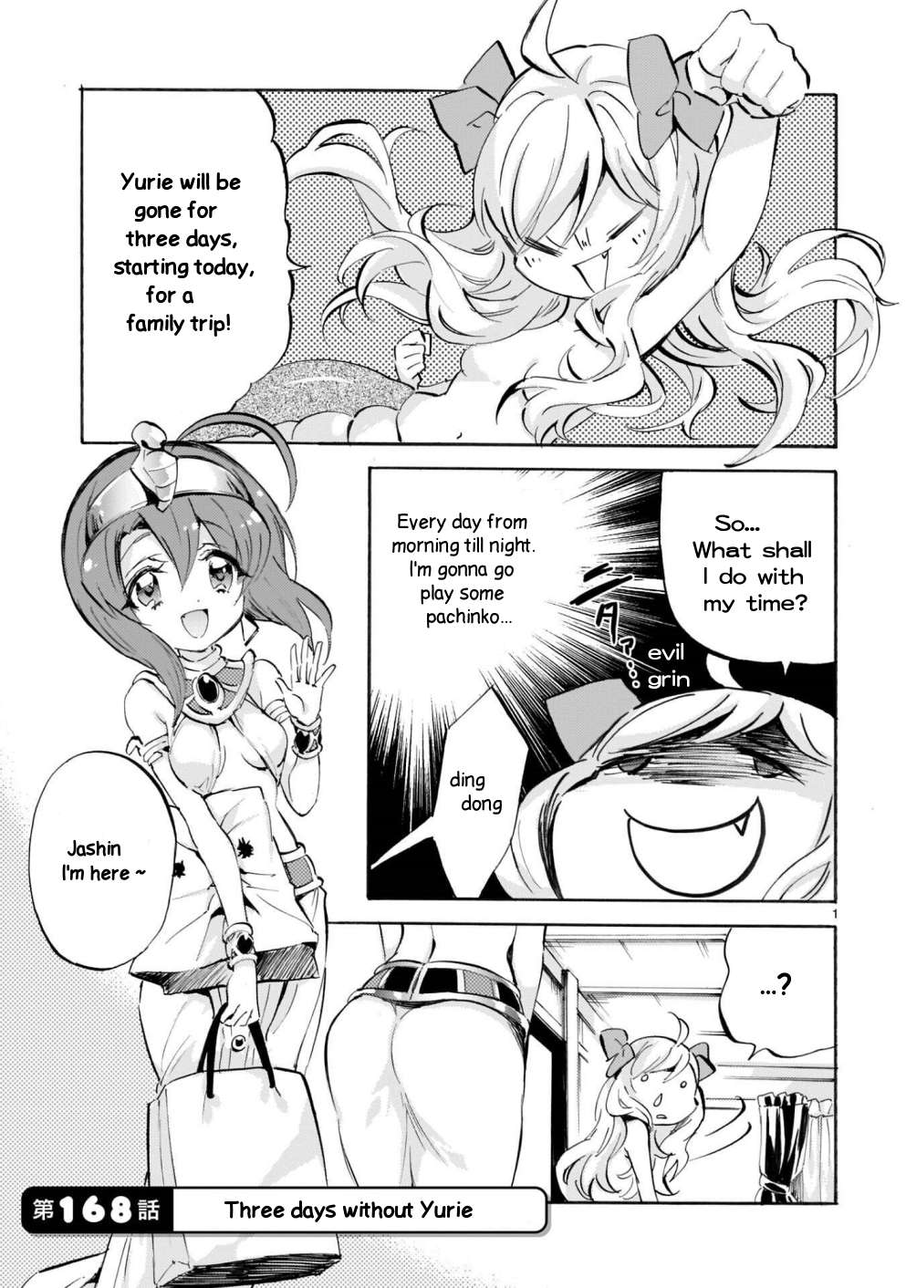 Read Jashin-chan Dropkick Manga Online