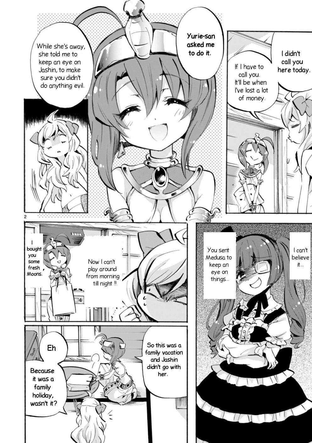 Read Jashin-chan Dropkick Manga Online