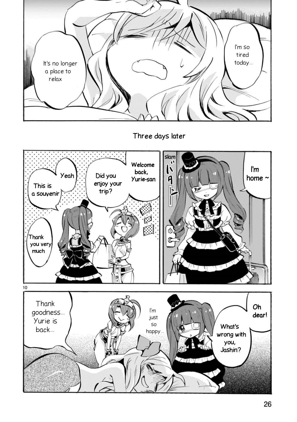 Read Jashin-chan Dropkick Manga Online