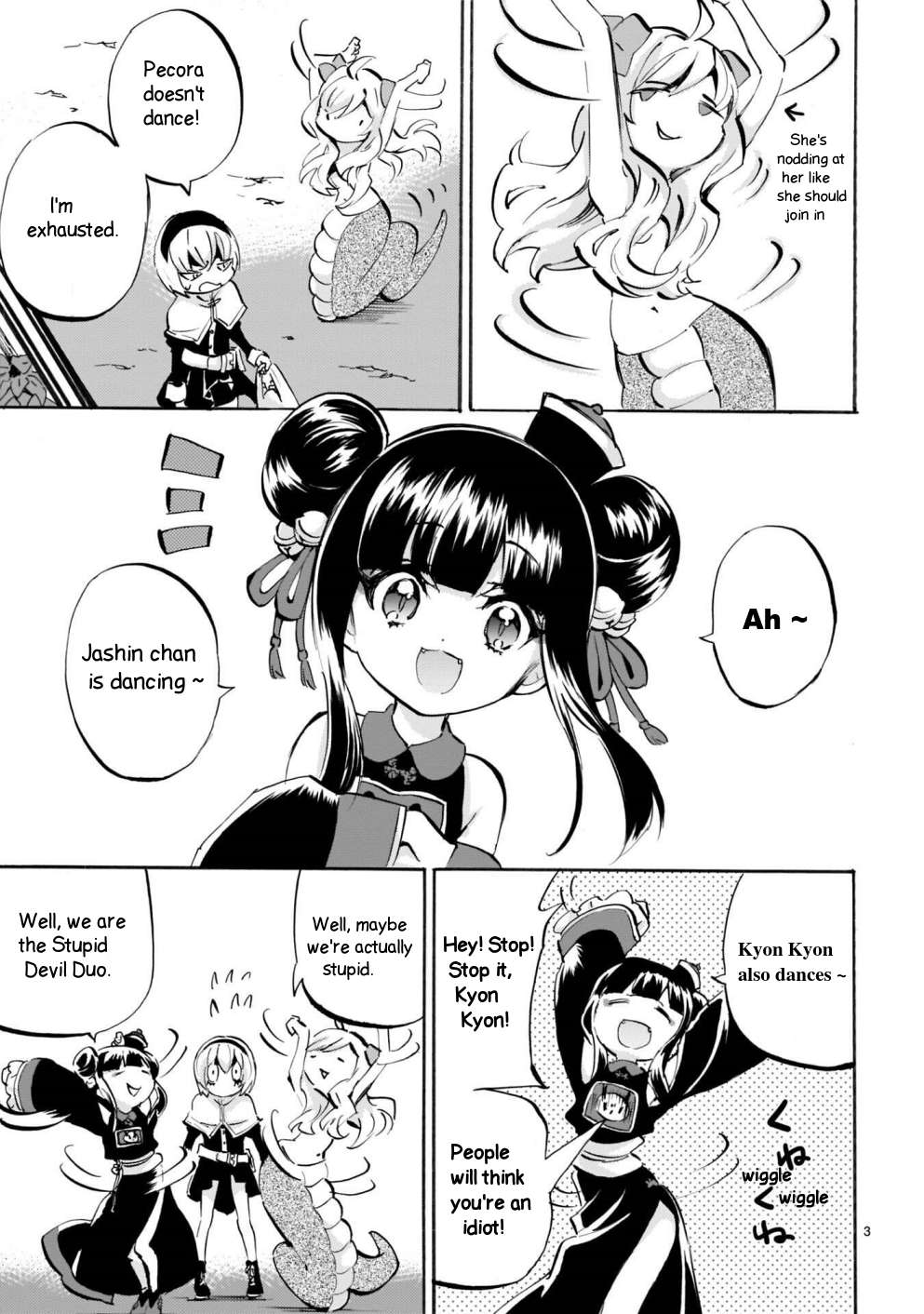 Read Jashin-chan Dropkick Manga Online