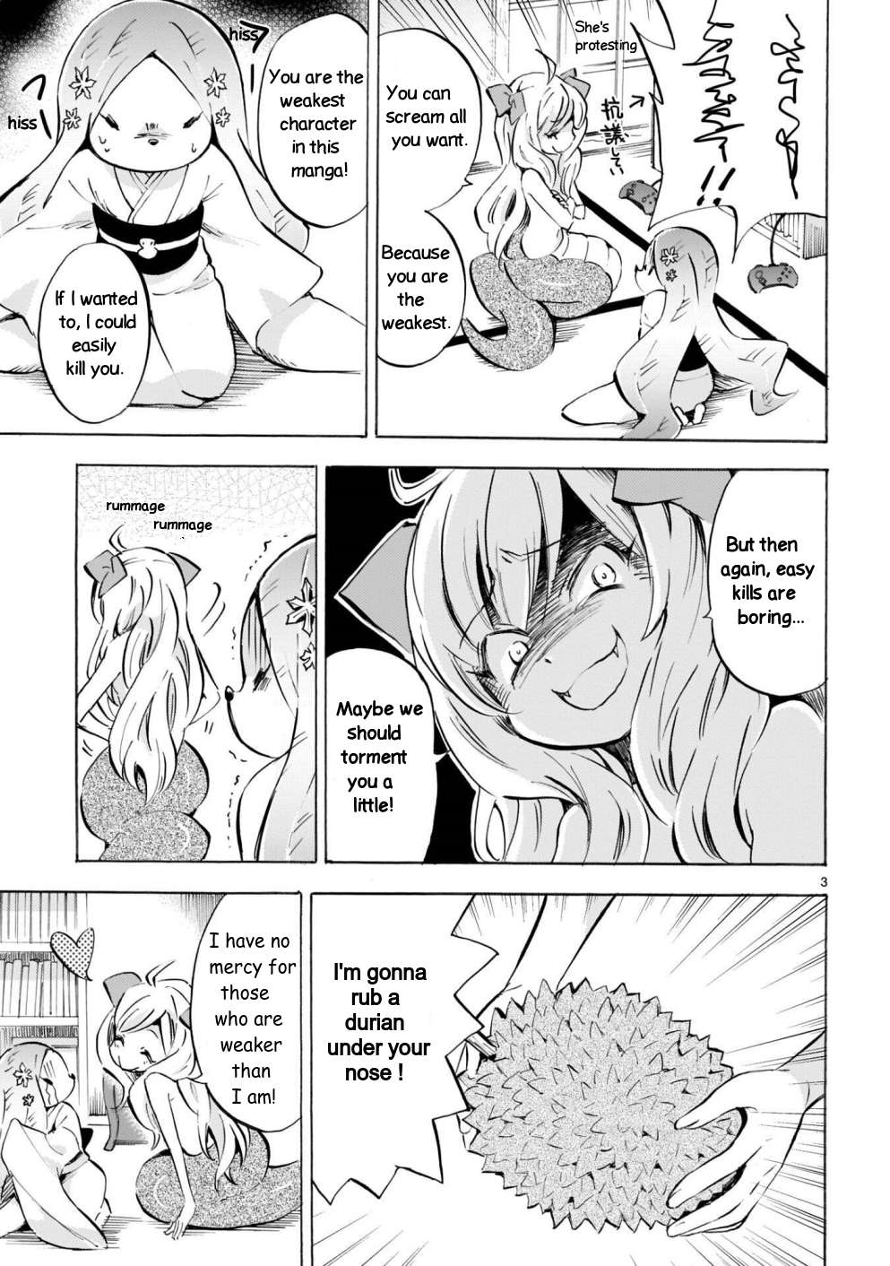 Read Jashin-chan Dropkick Manga Online