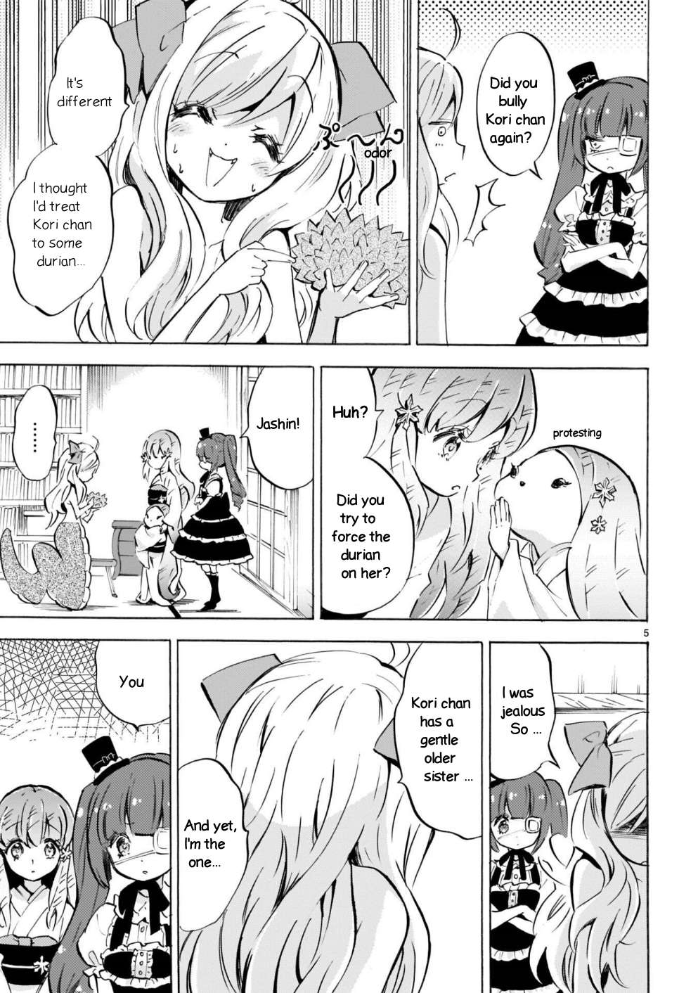 Read Jashin-chan Dropkick Manga Online