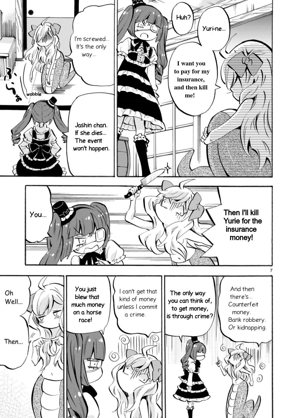 Read Jashin-chan Dropkick Manga Online