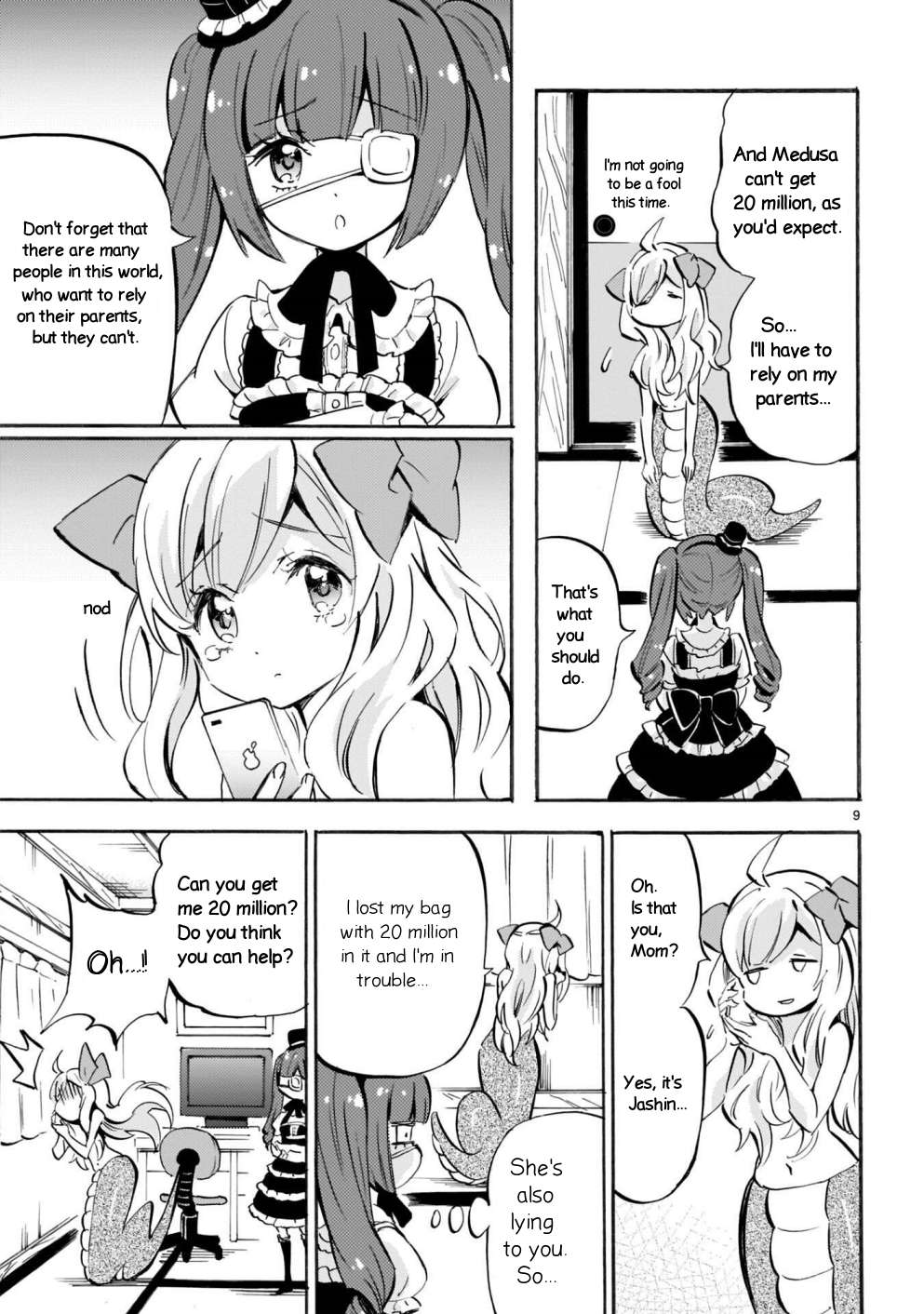 Read Jashin-chan Dropkick Manga Online