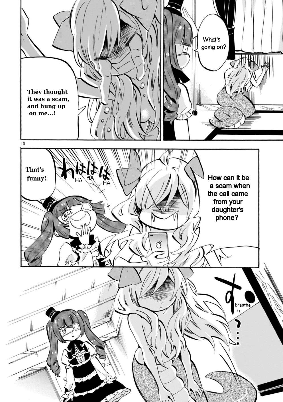Read Jashin-chan Dropkick Manga Online