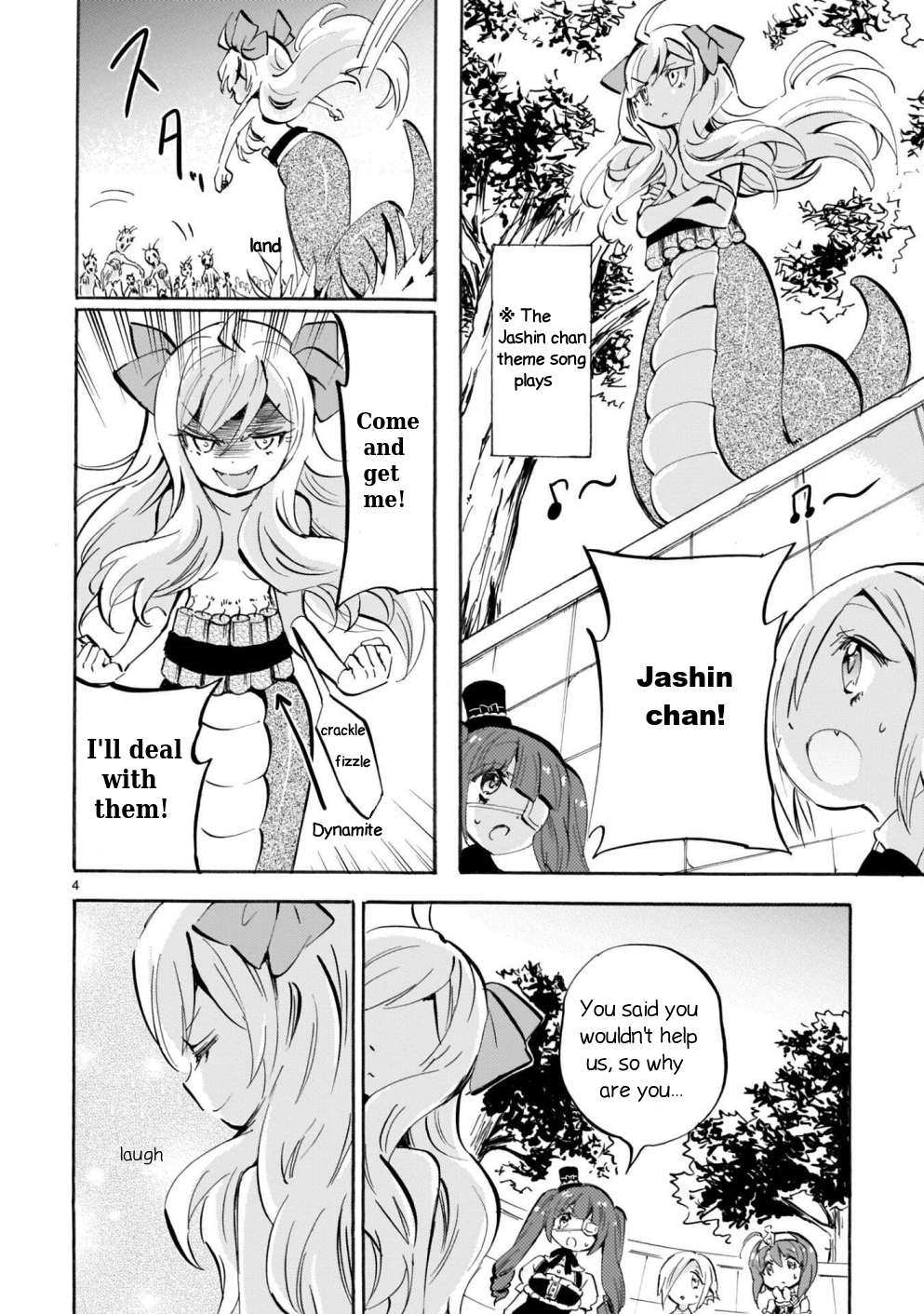 Read Jashin-chan Dropkick Manga Online