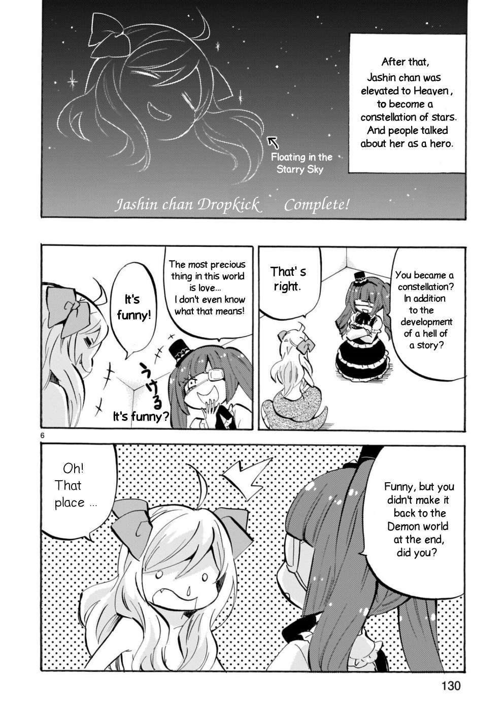 Read Jashin-chan Dropkick Manga Online