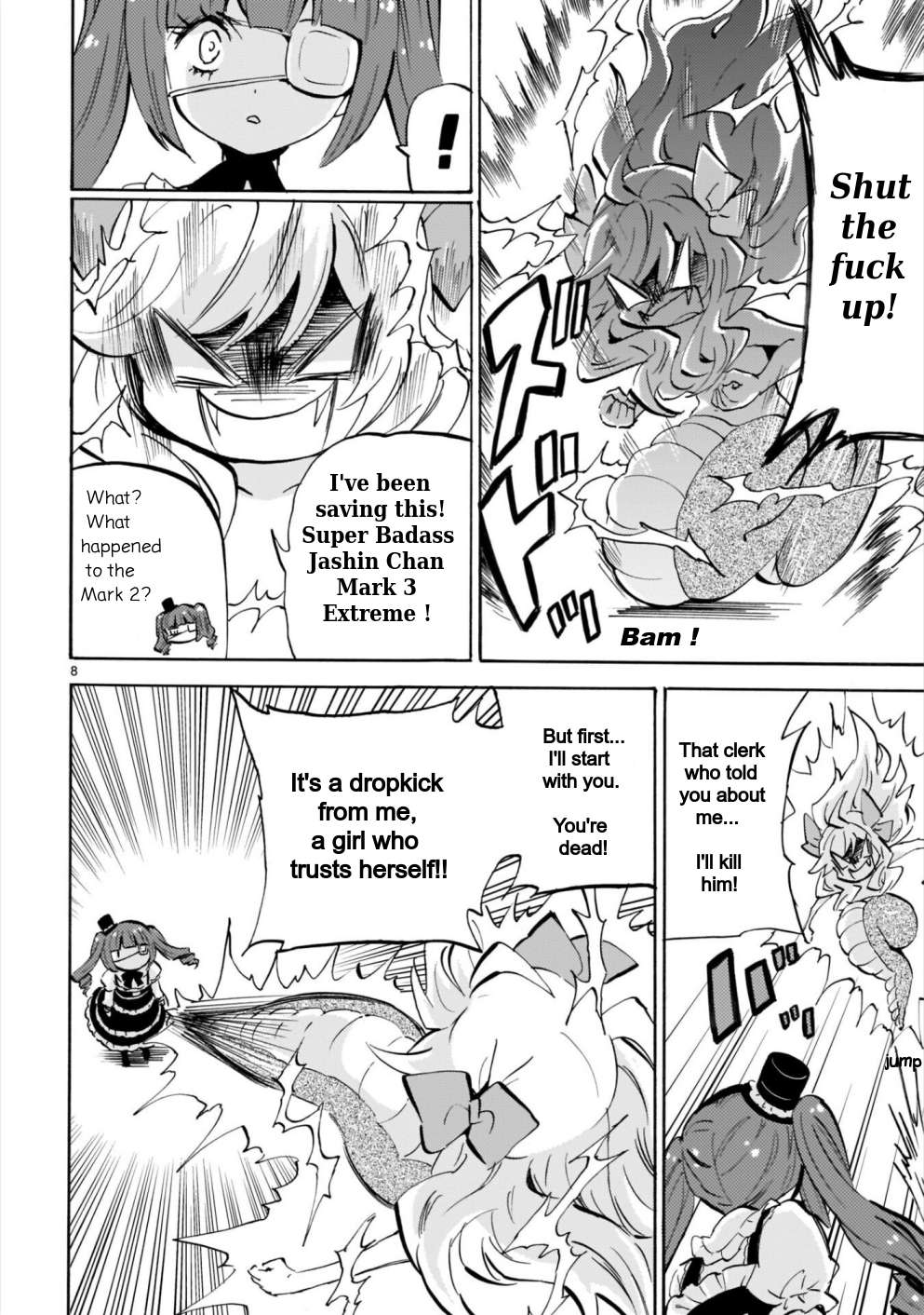 Read Jashin-chan Dropkick Manga Online