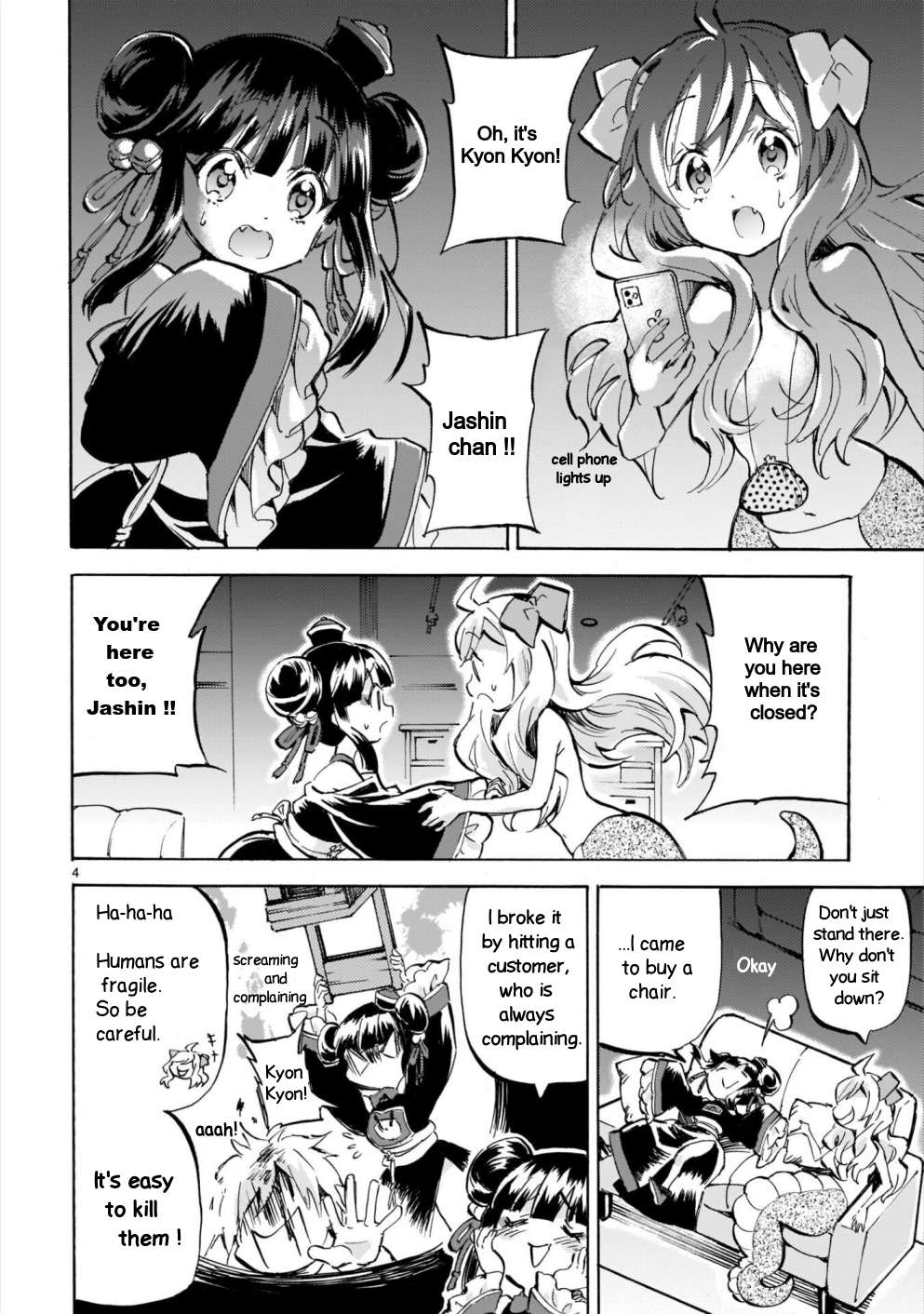 Read Jashin-chan Dropkick Manga Online