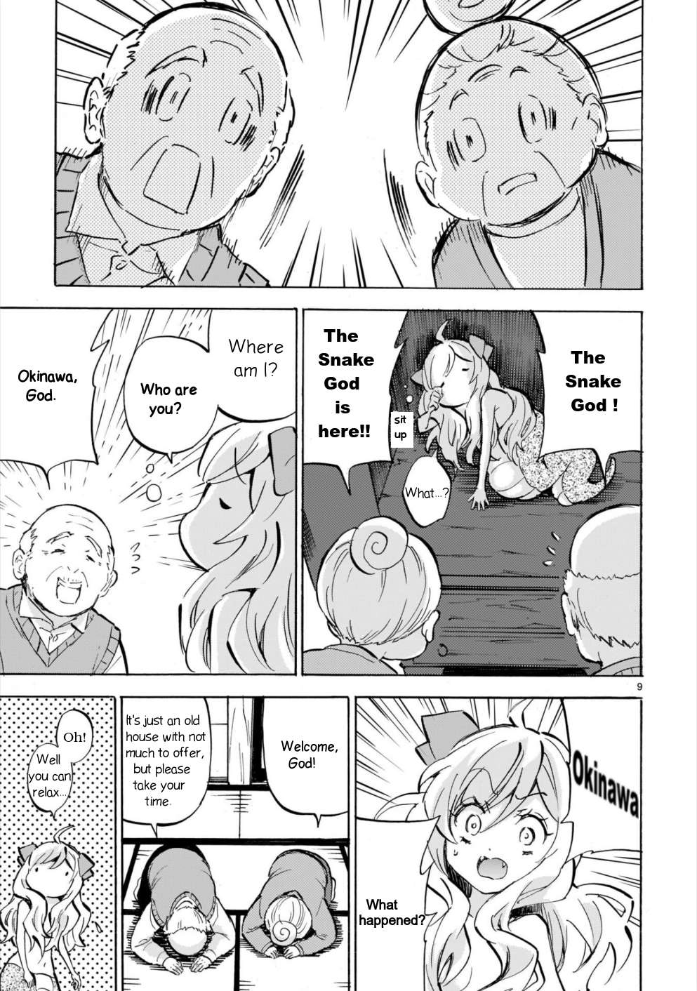 Read Jashin-chan Dropkick Manga Online