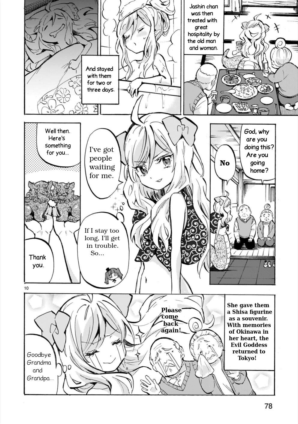 Read Jashin-chan Dropkick Manga Online