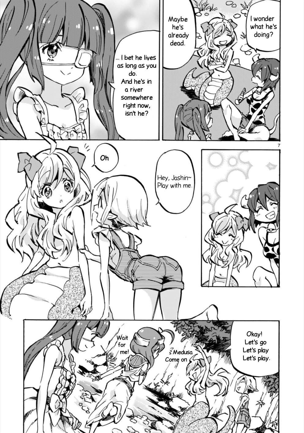 Read Jashin-chan Dropkick Manga Online
